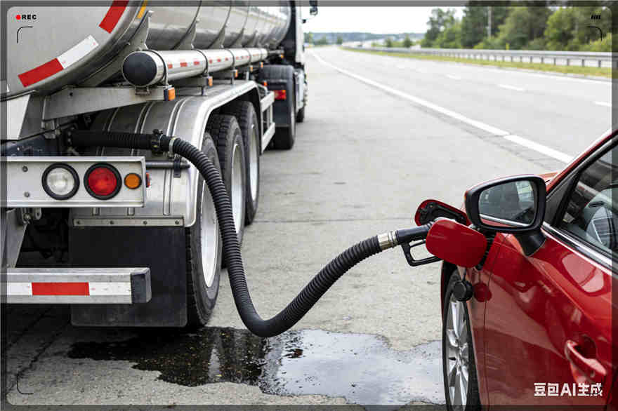 青山区汽车救援送水案例